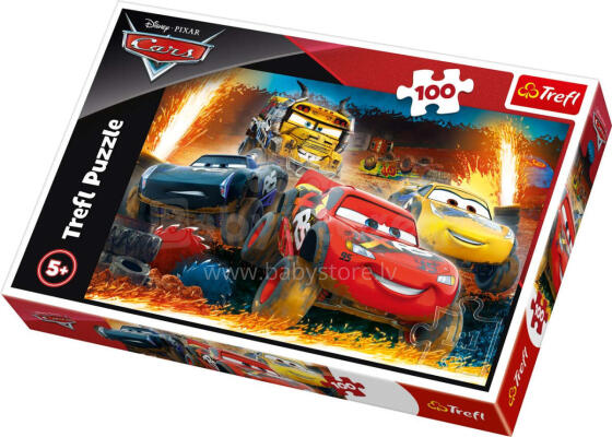 Trefl Puzle Cars Art.125884 Puzle,100 gab