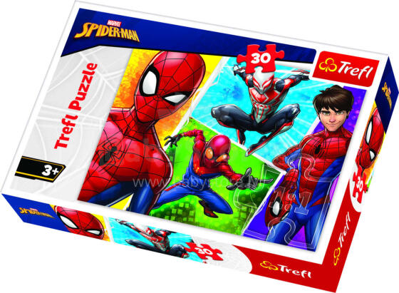 Trefl Spiderman Art.125889 Puzle , 30 gab