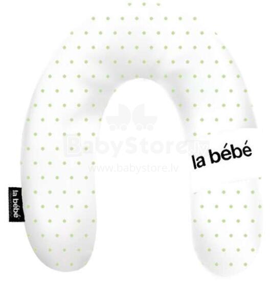 La bébé Rich Art.12605 Green Dots Cotto Подковка для сна / кормления малыша 30x175cm