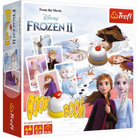 „Trefl Frozen BoomBoom Art.01754T“ stalo žaidimas Ledinė širdis