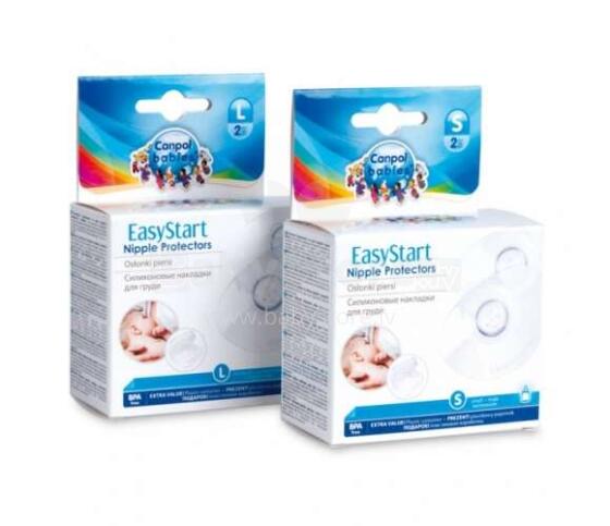 CANPOL BABIES nipple shields Premium L, 2pcs., 18/603