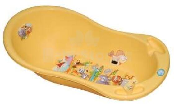 Tega baby bath Safari ar termometru, 86cm, yellow, SF-004