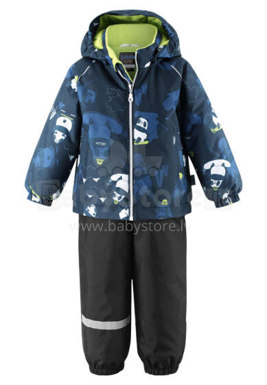 LASSIE Winter set Oivi Dark blue 713732-6963-92