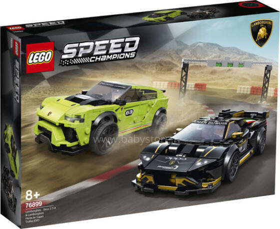 76899 LEGO® Speed Champions Lamborghini Urus ST-X & Lamborghini Huracán Super Trofeo EVO