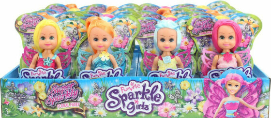 „SPARKLE GIRLZ“ lėlė „Super Sparkly In Cupcake“ gėlių fėja, 10043TQ3