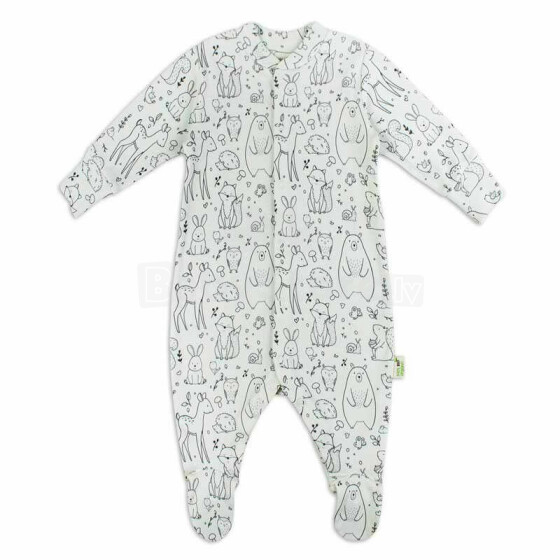 Bio Baby Sleepsuit Art.97221451 Zīdaiņu  kombinezons no 100% organiskā kokvilna