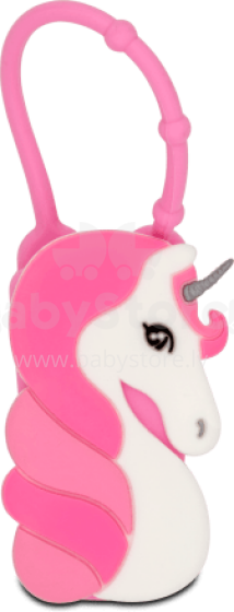 Pocketpop Silicone Holder Art.127344 3D Unicorn Silikona turētājs dezinfekcijas līdzeklim
