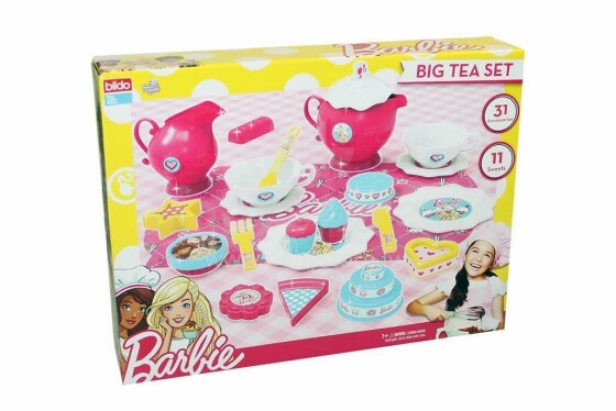 BILDO lielais tējas komplekts Barbie, 2109