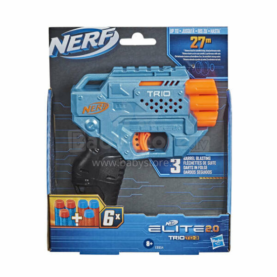 NERF žaislinis pistoletas 2.0 Trio, E9952EU4