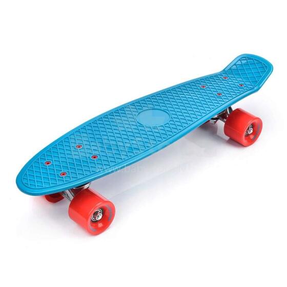 Meteor® Penny Board Art.23690 Neon Blue/Red