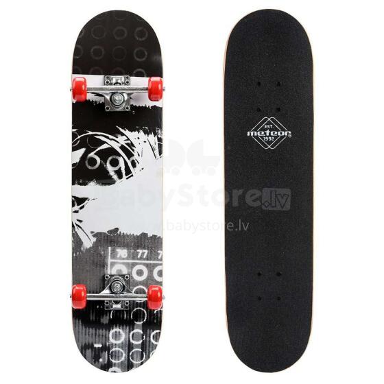 Meteor® Wooden Penny Board Art.22619 Bērnu skrituļdēlis