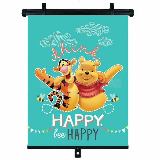 Disney Winnie Pooh Art.9319  Солнцезащитные шторки на роликах,1шт