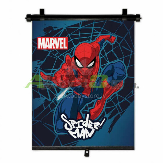 Disney Spiderman Art.9328  Солнцезащитные шторки на роликах,1шт