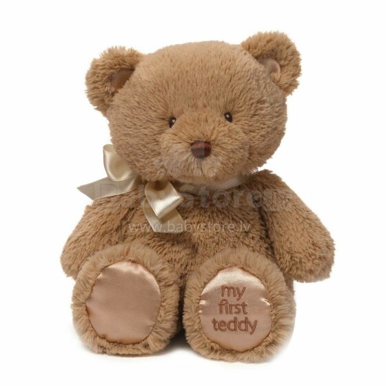 Gund My First Teddy Art.6055515  Мягкая игрушка Медвежонок,38см