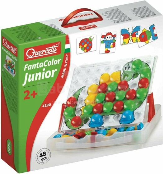 Quercetti Fantacolor Junior Art.4190 мозаика в чемоданчике
