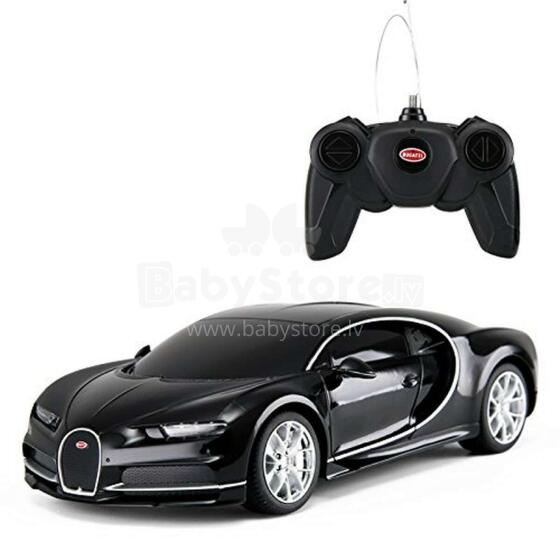 RASTAR R/C 1:24 Bugatti Chiron ar pulti vadāms, dažādas, 76100