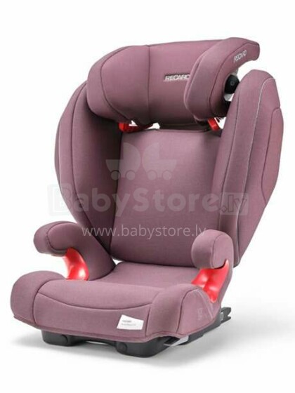 Recaro Monza Nova 2 Seatfix  Art.128305 Prime Pale Rose autokrēsls 15-36kg