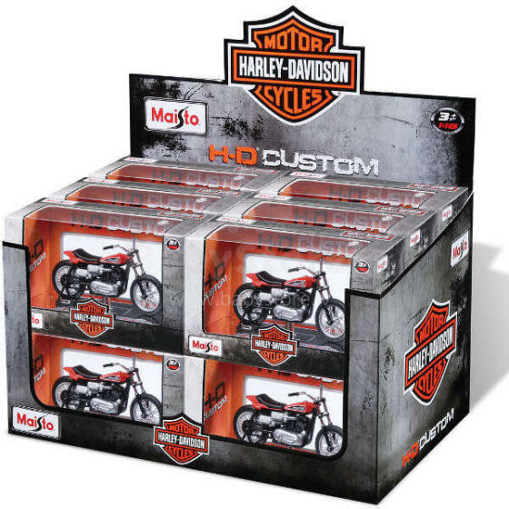 MAISTO DIE CAST motociklu 1:18 Harley Davidson, 34360