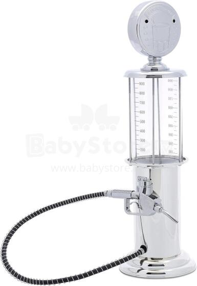 Relaxdays Chrome Drink Dispenser Art.128502 hromēts dzērienu dozators, alus degvielas sūknis, 900 ml