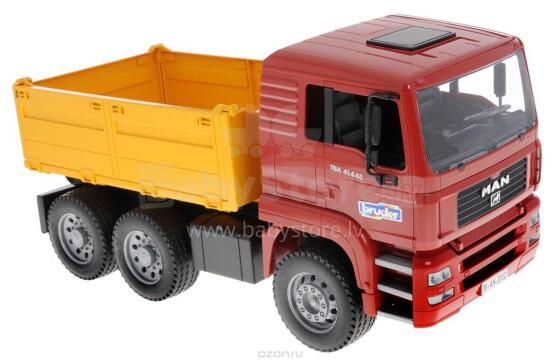 BRUDER MAN TGA Smagā celtniecības mašīna un Liebherr ekskavators, 2751