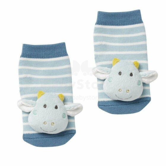 Rattle socks Karvės Blue/Yellow