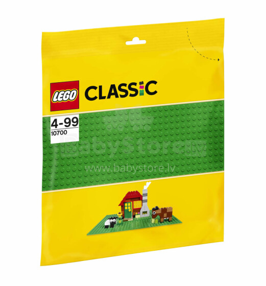 10700 LEGO® Classic Zaļa būvpamatne
