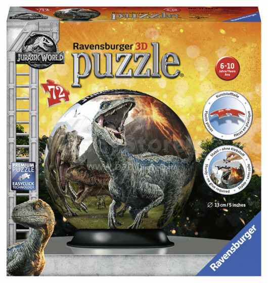RAVENSBURGER puzle Jurassic World 2 72vnt, 11757