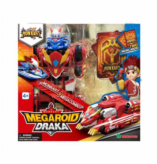 YOUNG TOYS MONKART Robots/transformeris - Megaroid Draka