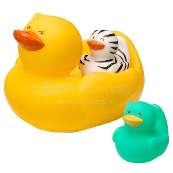 Infantino Duck Art.205068 Уточка с утятами в ванну