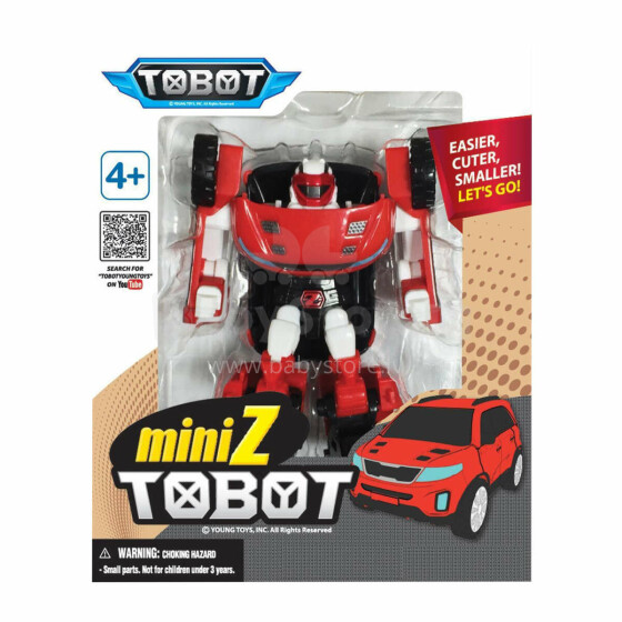 YOUNG TOYS TOBOT Mini Tobots Z Transformers