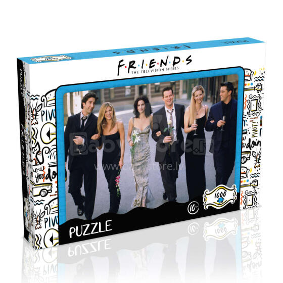 WINNING MOVES Puzle 1000 Friends Bankets