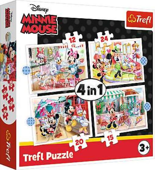 TREFL Puzle 12+15+20+24 Minija-pele