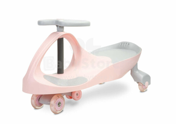 Caretero Wiggle Car Spinner Art.129652 Pink  Машинка каталка