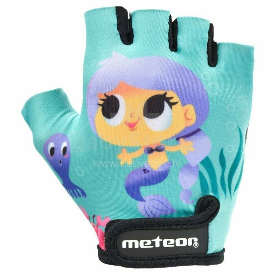 Meteor Gloves Junior Magic Art.129654 Velo cimdi (XS-M)