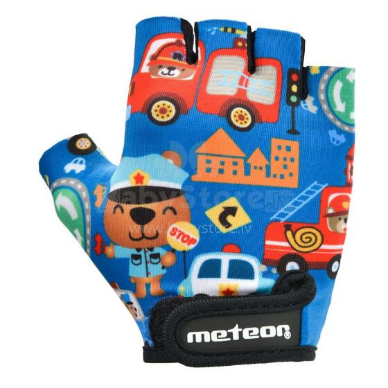 Meteor Gloves Junior Safe City Art.129659 Velo cimdi (XS-M)