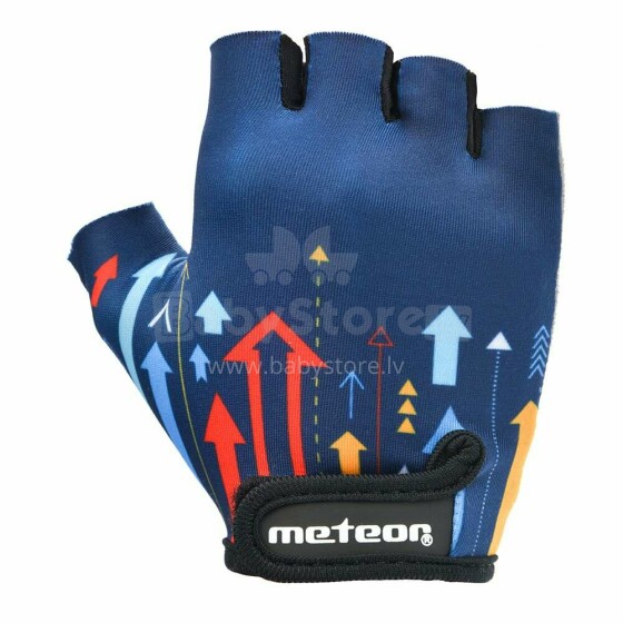 Meteor Gloves Junior Arrows Art.129660   dviračių pirštinės (XS-M)