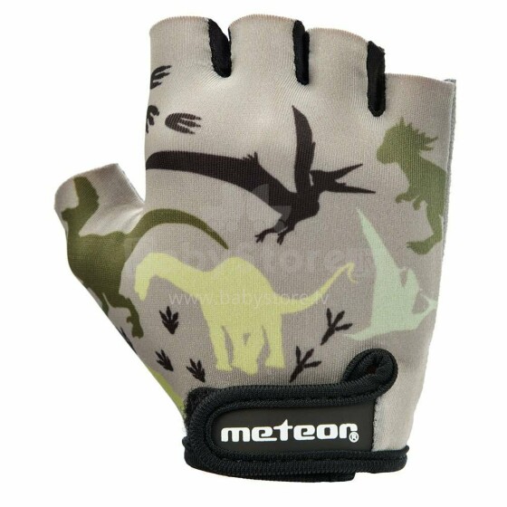 Meteor Gloves Junior Dinosaurs Art.129662  Вело перчатки (XS-M)