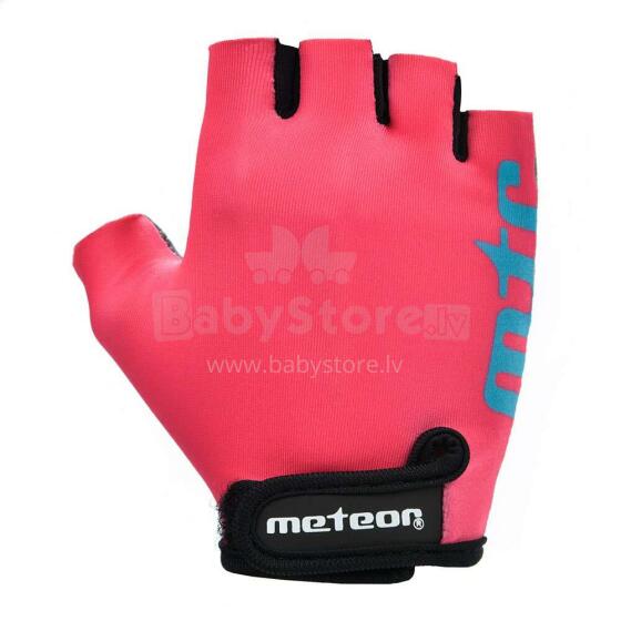 Meteor Gloves Junior One Pink  Art.129663  Вело перчатки (XS-M)