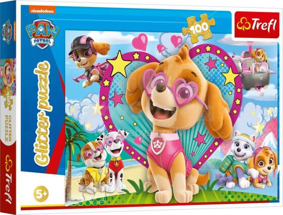 Trefl Paw Patrol Art.T-1443 Mirdzoša puzle 100 gab
