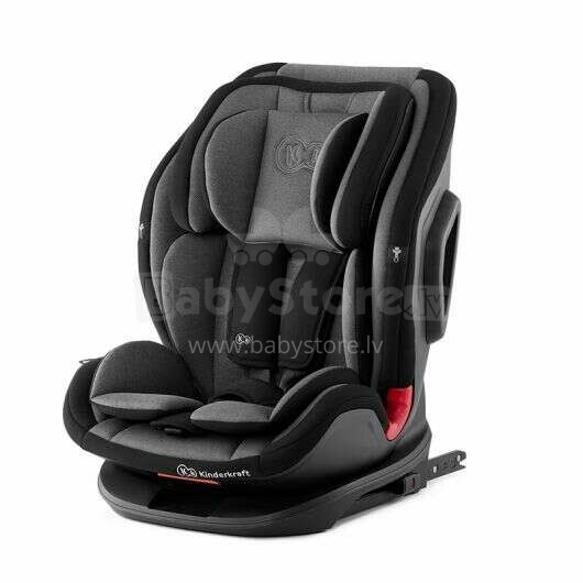 Kinderkraft Oneto 3 Isofix Black Art.KCONET00BLK0000 Детское автомобильное кресло (9-36 кг)