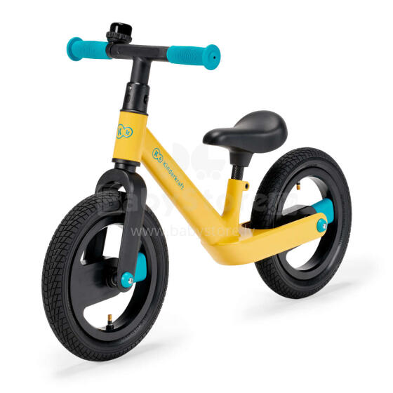 KinderKraft Goswift Art.KRGOSW00YEL0000 Yellow  Детский велосипед - бегунок с металлической рамой