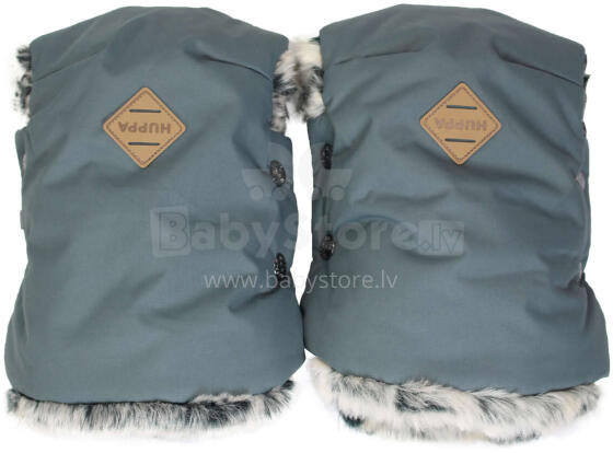 Huppa Gluuv Art.81750020-00048 Grey Silta roku mufta