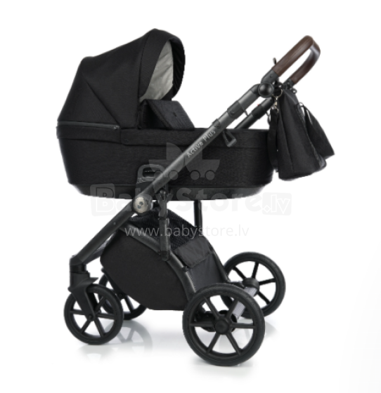 NordBaby Active Plus Granite Black Art.129830 Brilliant Black   Детская модульная коляска 2 в 1 (сделано в Скандинавии)