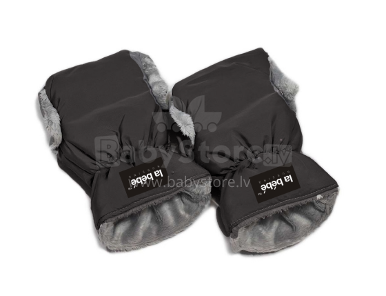 La bebe™ Footmuff  Art.129834 Black Тёплая муфта для рук