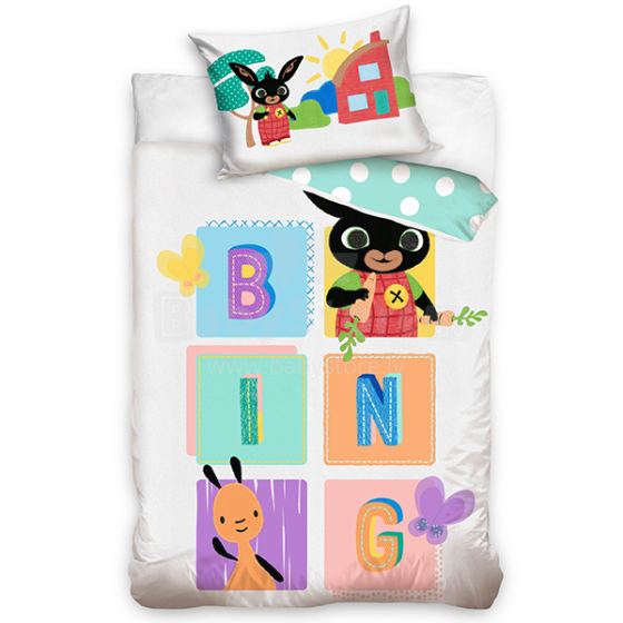 Carbotex Bedding Bing Art.201005-B  Хлопковое постельное белье  100x135/40x60см