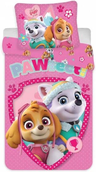 Carbotex Paw Patrol 100x135/40x60cm Kokvilnas gūltas veļas komplekts Art.192019-B Bedding