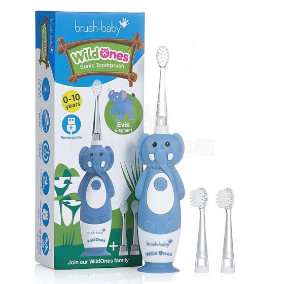 Brush Baby WildOne Elephant Art.BRB238 Электрическая зубная щётка
