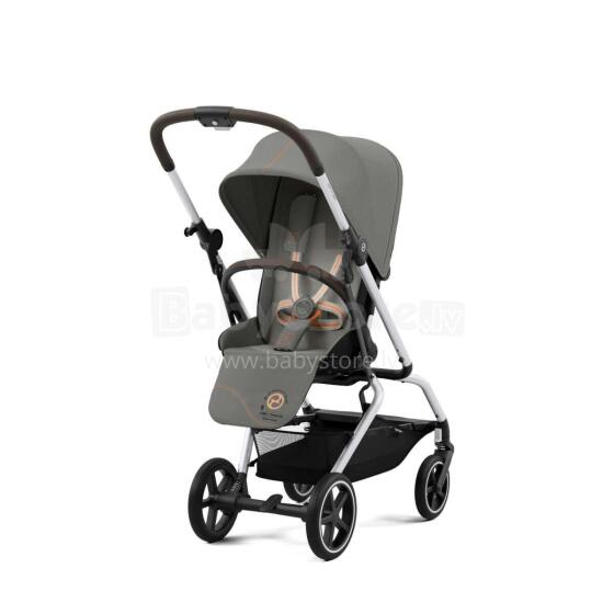 Cybex Eezy S Twist+ 2 прогулочная коляска Lava Grey, black frame