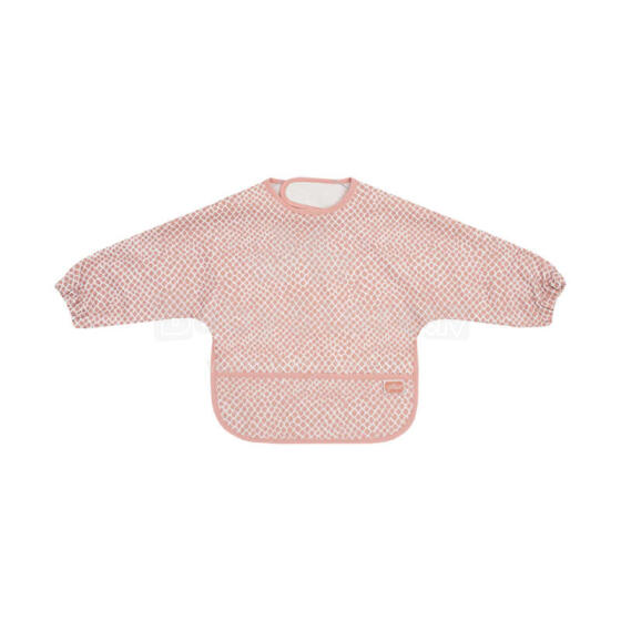 Jollein Bib Snake Pale Art.029­-869-65344 Bērnu lacīte / priekšautiņš  frote ar piedurknēm 029-869-65344