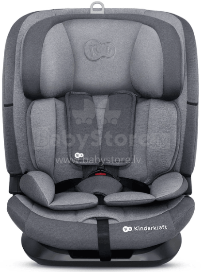 Kinderkraft Oneto 3 i-size Art.KCONE300GRY0000 Cool Grey Vaikiška automobilinė kėdutė (9-36 kg)